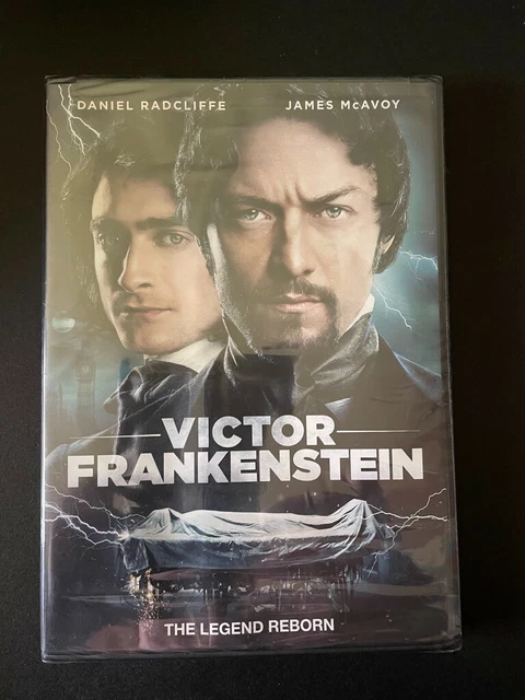 VICTOR FRANKENSTEIN (DVD, 2016) Daniel Radcliffe + James McAvoy ...
