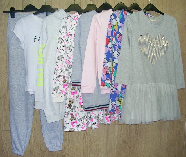 NEW LOOK M&S H&M etc Girls Bundle Tops Dress Joggers Age 10-11 146cm