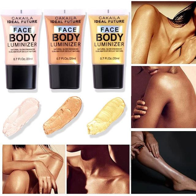 Maquillaje de belleza cuerpo aclaramiento líquido cuerpo resaltado líquido persistente Reino Unido @