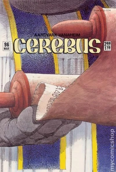 Cerebus #96 VG 1987 Stock Image Low Grade