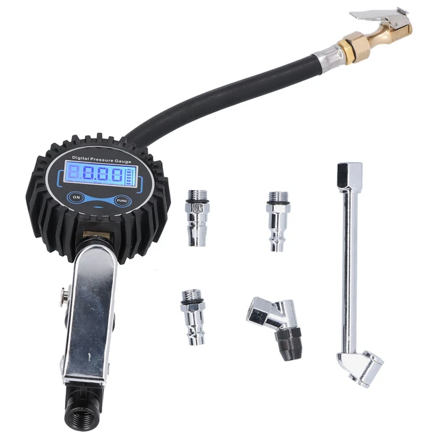 Misuratore gonfiatore pneumatici 300 PSI LCD display digitale misuratore di pressione di gonfiaggio 4 once OCH