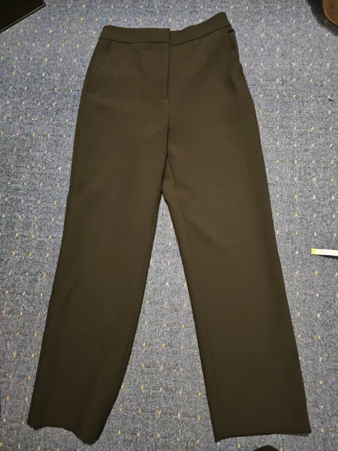 Zara Black Trousers Size XS. Never Worn. High Waisted. Short.