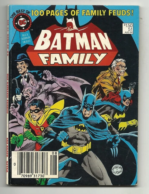 Best of DC Blue Ribbon Digest #51 - Batman Family - Batgirl - FN/VF 7.0 - Robin