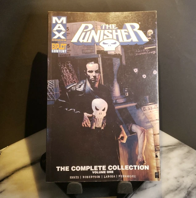 Punisher MAX The Complete Collection Vol 1 TPB Garth Ennis Robertson GN Marvel 3