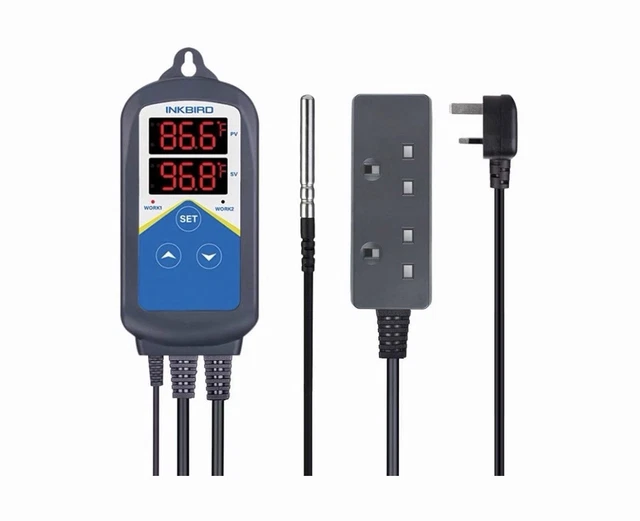 Reptile Heat Mat And Timer Combo Reference: Inkbird Itc 306T Reptile Vivarium Thermostat Heat Mat Timer Day