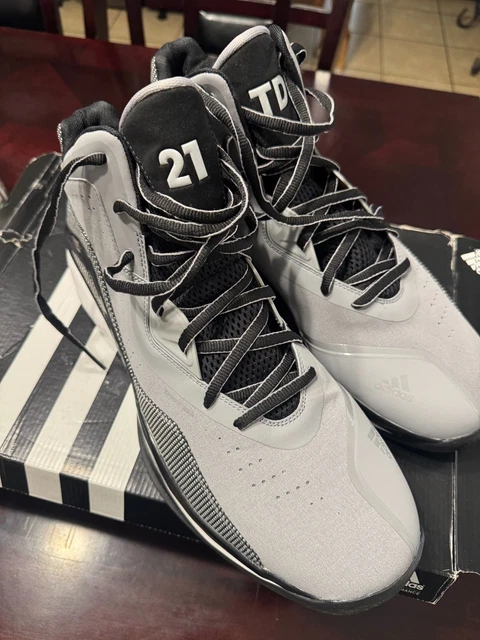 ADIDAS STEALTH CC Tim Duncan White / Silver Spurs Men display picture 2