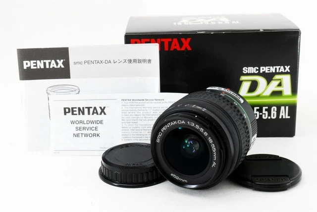 Pentax Da Smc F / 3.5-5.6 18-55mm Al Lentille [ EXC Avec / Boîte De Japon [216