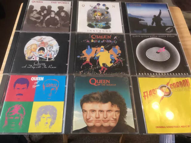 Massive Queen 18 Cd Collection Including A Few Rare CDs