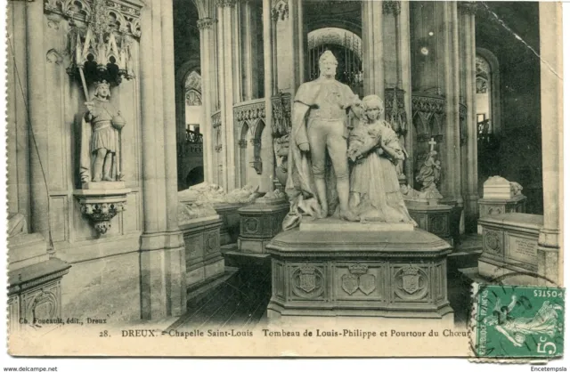 CPA - Carte postale - FRANCE -Dreux - Chapelle Saint Louis - 1911 (CP1417)