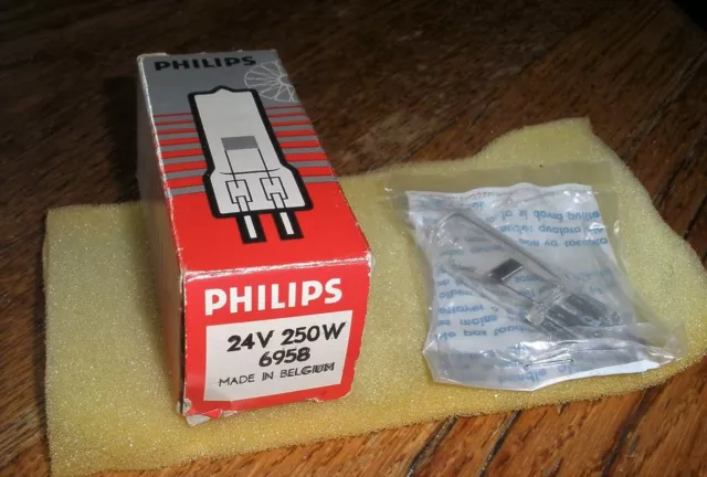 Philips  Projektor Lampe 6958 24V 250W  Made in Belgium