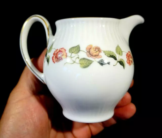 Beautiful Wedgwood India Rose Creamer