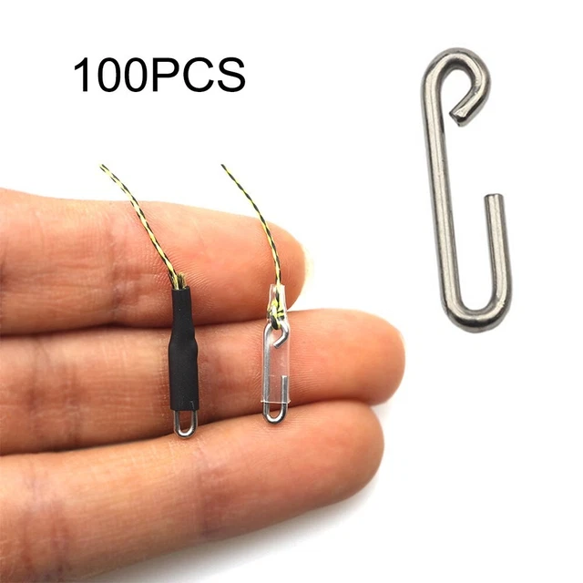100 Pezzi Duolock Snaps In Acciaio Inox Per Pesca, Taglie 0-8, Colore Argento