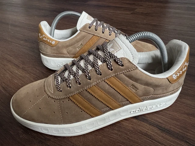 adidas gazelle silver green womens adidas Originals Munchen Prost Oktoberfest Shoes - Brown