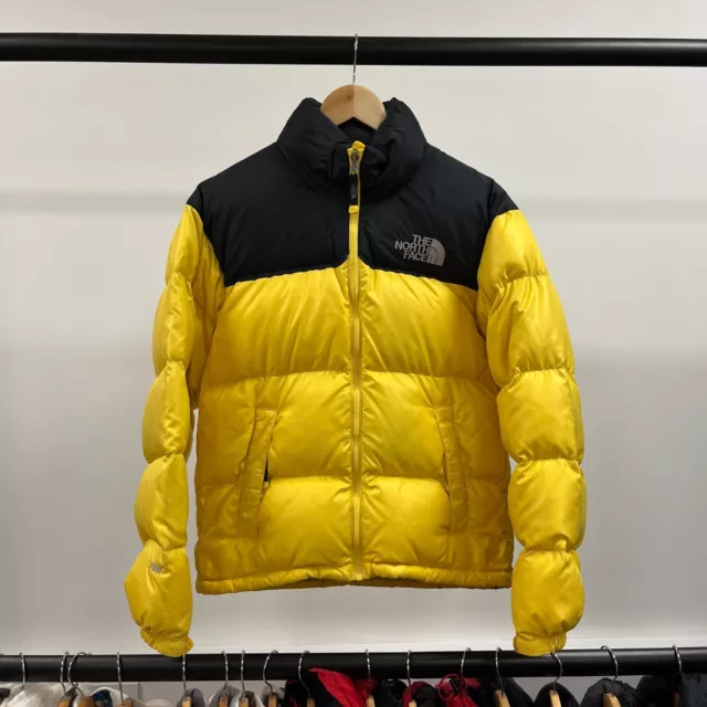The North Face 700 Nuptse Puffer Jacket, Bright Yellow, Mens