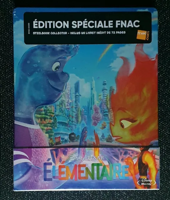 ELÉMENTAIRE (ELEMENTAL) STEELBOOK Blu-ray Édition Limitée + Livret Du Film  EUR 46,70 - PicClick FR