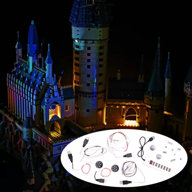 LED Lighting Kit Fit For Harry Potter Hogwarts Castle 71043