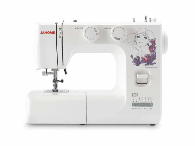 Shopping Costura Máquina de Coser Janome 1028 Glamour