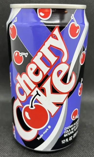 Vintage 1992 Cherry Coke EMPTY UNOPENED 12oz (355ml) Can