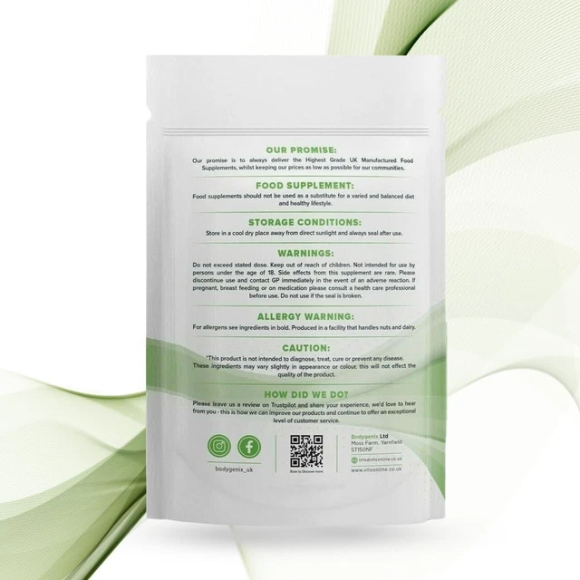 BODYGENIX URIC ACID Cleanse Capsules 500mg Healthy Uric Level Kidney