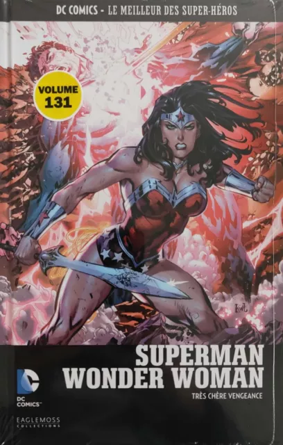 BD DC comics le meilleur des super héros 131 superman Wonder woman eaglemoss