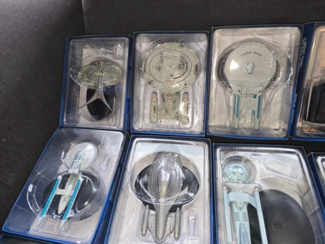 eaglemoss star trek ships lot