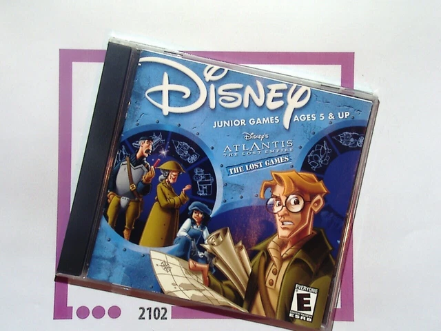 DISNEY JUNIOR GAMES Atlantis - The Lost Games CD-Rom Nr Mint £19.99 ...