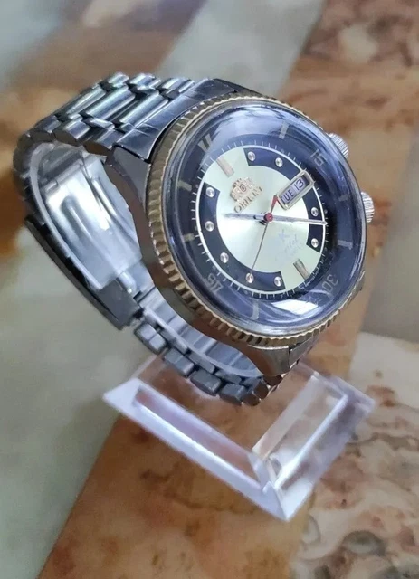 Montre Orient Racer F1037 - Automatique, 36 Mm, Modèle Rare Et Vintage - Occasion