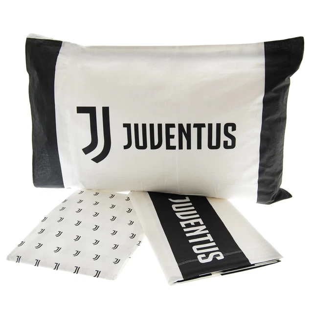 Serviette De Plage Officielle FC Juventus 70x140cm - Éponge Pur Coton 330g/m² Nouveau Logo - Produit Juventus Original