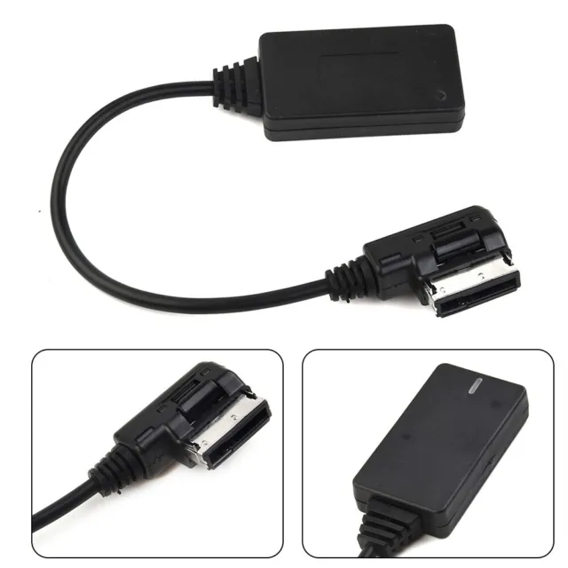 Bluetooth-Music Interface AUX Audio Cable Adapter For A5 A6 A8 Q7 AMI MMI Black