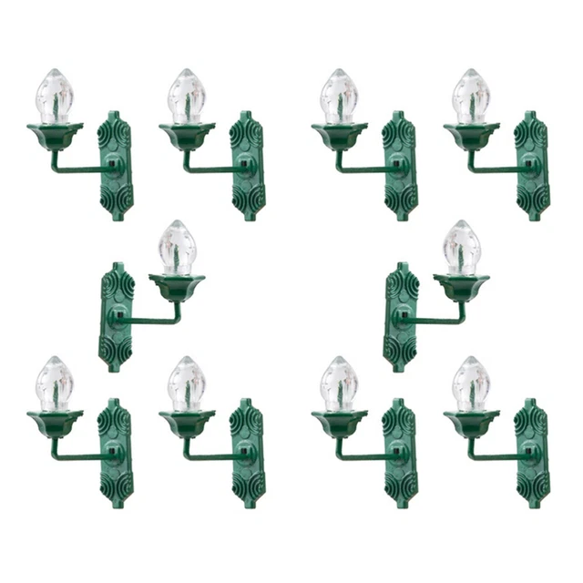 10 PCS MINI Lights for Doll House Led Dolls Type Wall Landscape