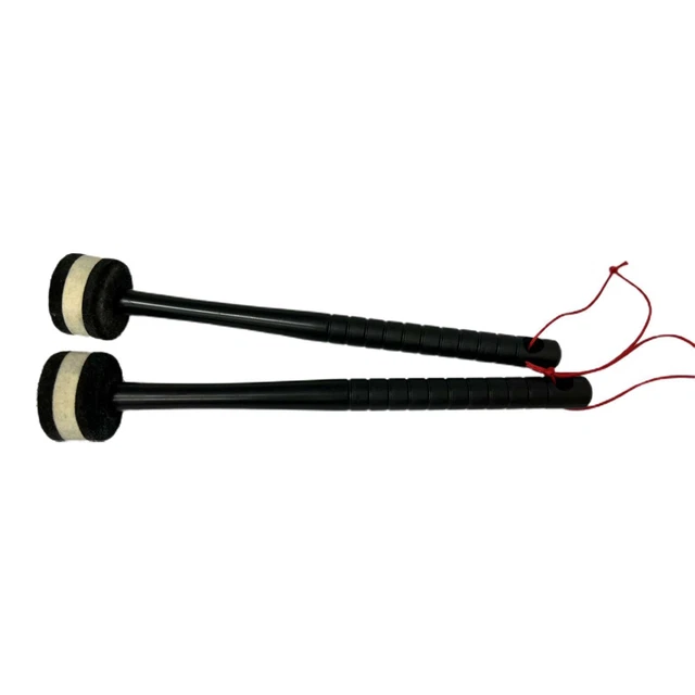 Kit D'  De Percussion à Maillet En Feutre 2 Pièces Pour Cloches De