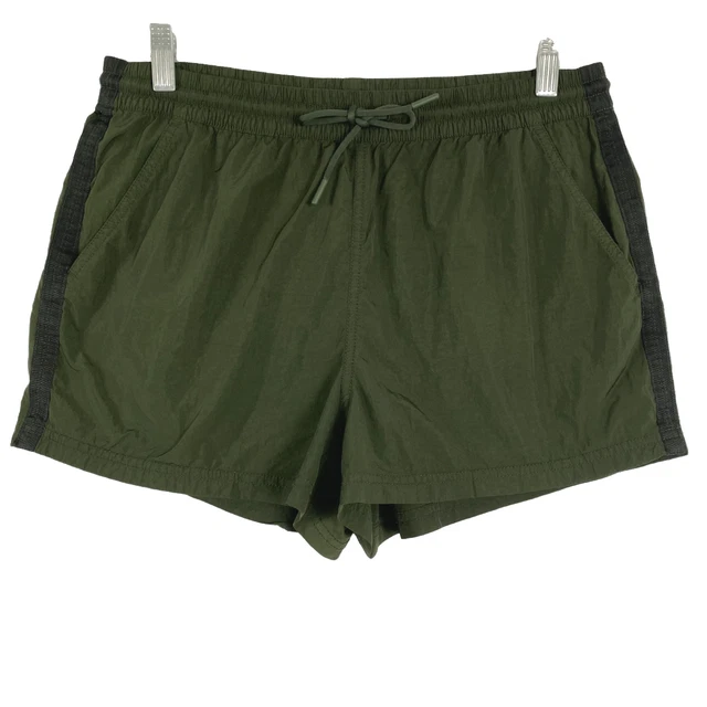 Athleta Expedition Short Tuscan Olive Green Nylon Women's Size 4