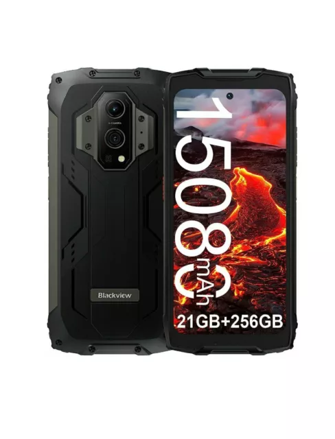 Blackview BV9300 Global Rugged Phone 12+256GB 120Hz 50MP 15080mAh Laser  Measure