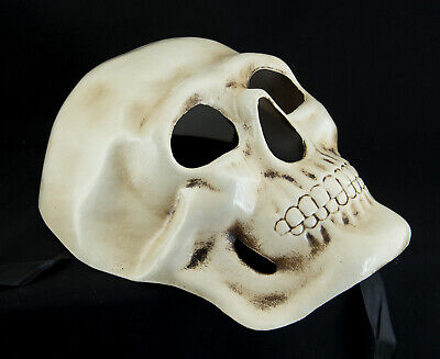 Crane - Mask Venice Tête De Death - White off-White - Carnival Venetian - 324 3