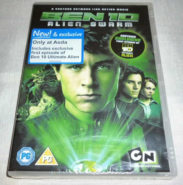 BEN 10 ALIEN Swarm Movie DVD (2009) *SEALED* Asda Exclusive Cartoon