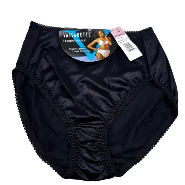 VASSARETTE WOMEN'S INVISIBLY Smooth Slip Short Panty, White ,Black Beige  12385 $7.98 - PicClick