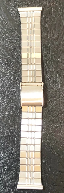 Bracelet De Montre ZRC En Plaqué Or 20 Mm - Ancien Stock Vintage - Bon état