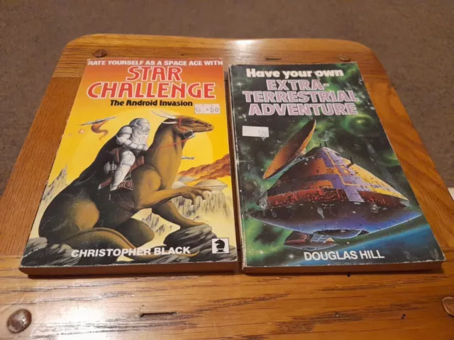 Choose Your Own Adventure x2 Star Challenge Android Invasion, Extra Terrestrial