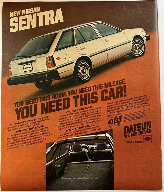 Datsun & Nissan, Asian, Automobiles, Advertising, Collectibles