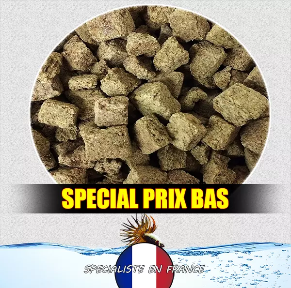 ARTEMIAS LYOPHILISES EN CUBE, aliment top pour tous les poissons tropicaux  VRAC