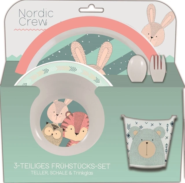 Nordic Crew 5tlg. Frühstücksset Stück Deutsch 2022 P:OS Handels GmbH