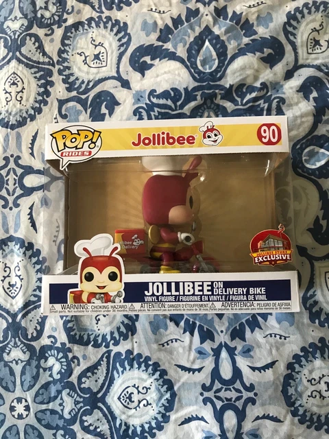funko pop jollibee on delivery bike