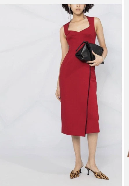 Dolce Gabbana Sweetheart Bustier Dress sz 48/12 Wine Red $2200 Dolce Gabbana Sweetheart Bustier Dress sz 48/12 Wine Red $2200
