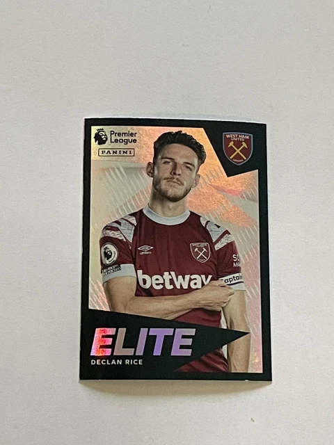 PANINI PREMIER LEAGUE 2023 Sticker Declan Rice Elite green Parallel ...