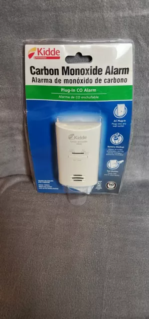 Kidde KN-COB-DP2 Carbon Monoxide Alarm AC Powered, with Battery Backup