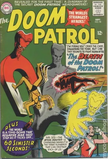 Doom Patrol #98 VG- 3.5 1965 Stock Image