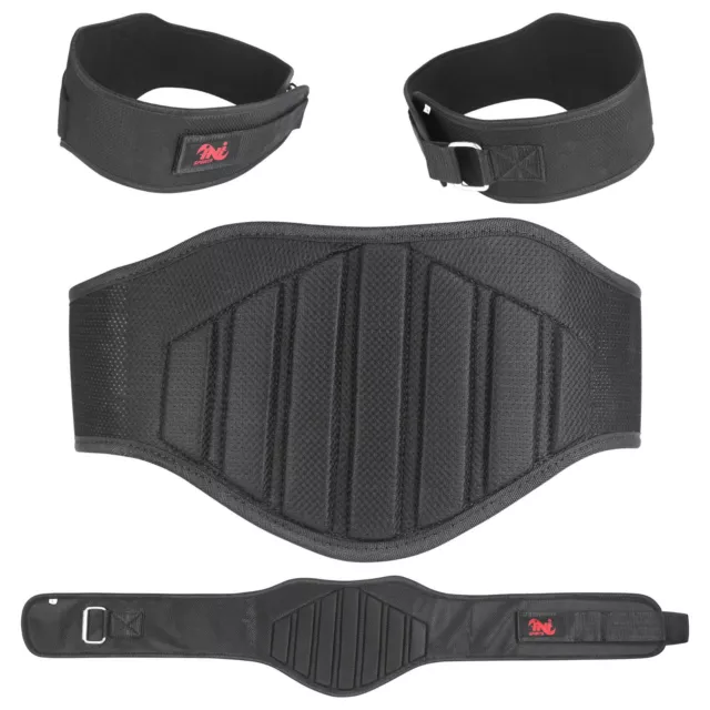 Lower Back Support Belt Pain Relief Training Lumbar Weight Lifting Gym Waist INI