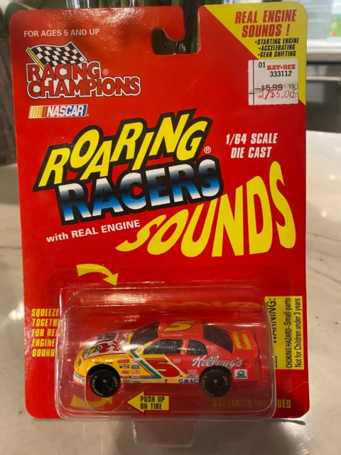 New 1997 Racing Champions ~ NASCAR #5 Terry Labonte Kellogg's Roaring Racers