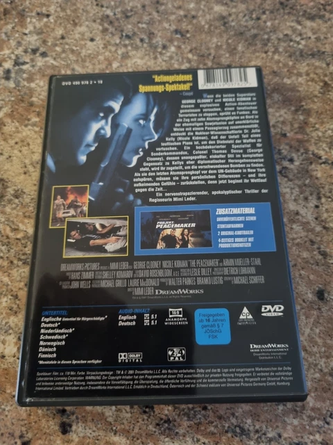 DVD PROJEKT PEACEMAKER Clooney Nicole Kidman EUR 1,00 PicClick DE