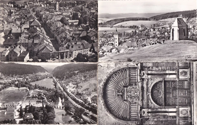 Lot de 4 cartes postales anciennes old postcards PONTARLIER DOUBS éd LAPIE